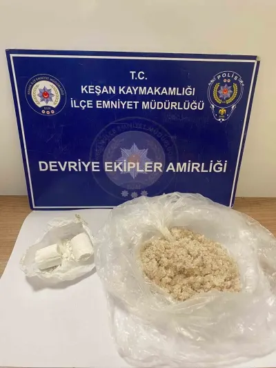 Edirne'de Ticari Takside Uyuşturucu Operasyonu: İki Tutuklama