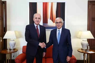 TBMM Başkanı Kurtulmuş, Portekiz Meclis Başkanı Aguiar-Branco ile Bir Araya Geldi