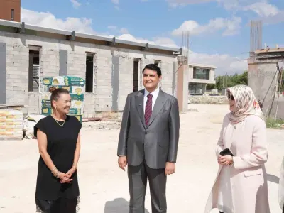 Şehitkamil’den Otizm Vakfı Okulu İnşaatına İnceleme