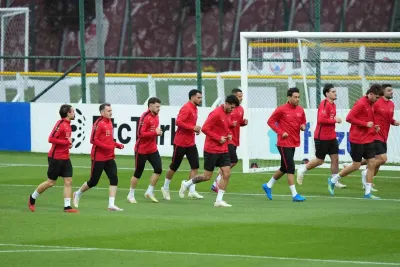 A Milliler, Belçika Karşılaşması İçin Riva'da Toplandı