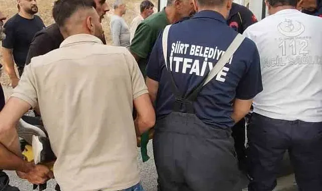 Siirt'te otomobil takla attı: 1'i ağır 3 yaralı