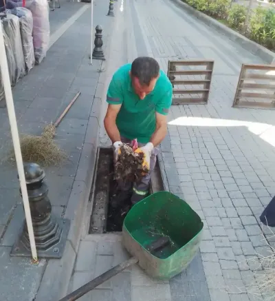 Germencik'te Kış Hazırlığı: Mazgallar Temizleniyor