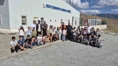 Erzurum'da Minik Öğrenciler Oltu Arıtma Tesisini Gezdi