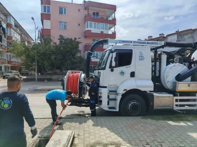 Ayvalık'ın Altyapısına BASKİ'den 2 Yeni Kanal Açma Aracı Takviyesi