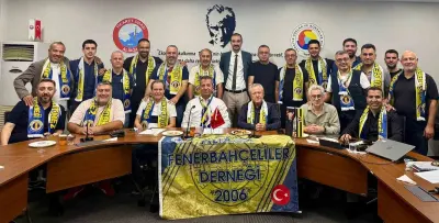 Aliağa Fenerbahçeliler Derneğinde Hamit Erdem Güven Tazeledi