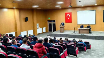 HİSARCIK'TA EĞİTİM DEĞERLENDİRME TOPLANTISI GERÇEKLEŞTİRİLDİ