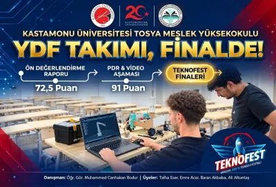 Kastamonu Üniversitesi Öğrencileri TEKNOFEST Finalinde Boy Gösterecek