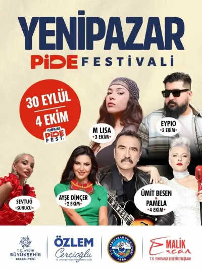 Aydın Yenipazar'da Lezzet ve Müzik Dolu Festival Başlıyor