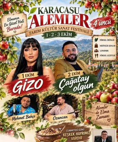 Aydın Karacasu'da 4. Elma Festivali İçin Hazırlıklar Tamamlandı