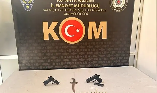 Kütahya'da suç örgütüne operasyon: 3 kişi tutuklandı