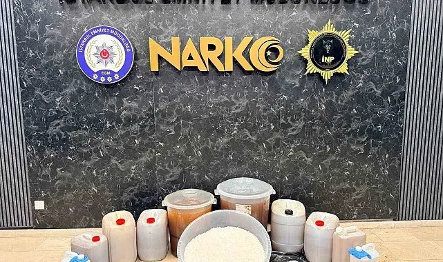 Şişli'de uyuşturucu operasyonu: 239 kilo uyuşturucu ele geçirildi