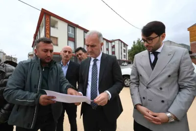 İnegöl Belediyesi'nden Cerrah Mahallesinde Sathi Kaplama Hamlesi