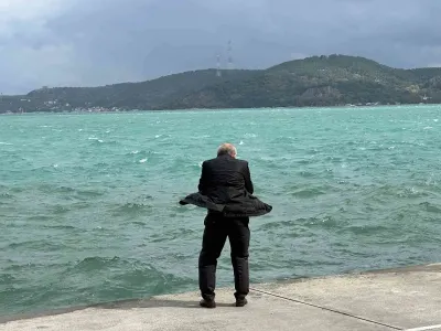 Sarıyer'de Şiddetli Rüzgar Hayatı Olumsuz Etkiliyor