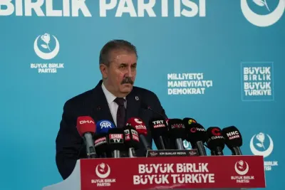 BBP Lideri Mustafa Destici'den Fon Soruşturması ve Yazıcıoğlu Davası Açıklaması