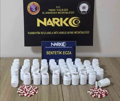 Ordu'daki Uyuşturucu Operasyonunda İki Şüpheli Tutuklandı