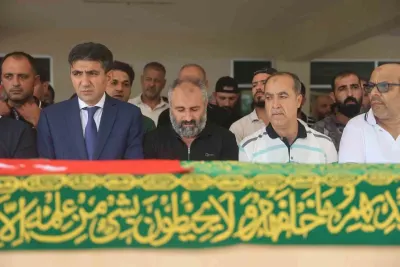 Kıbrıs'ta Batan Gemide Can Veren Mehmet Asaf Son Yolculuğuna Uğurlandı