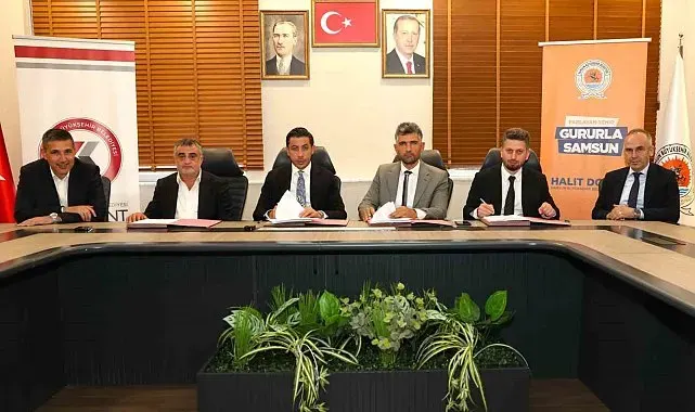 Atakum'daki gelir paylaşımı ihalesinde sözleşme imzalandı