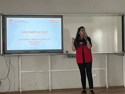 Uşak'ta Öğrencilere Gıda İsrafı ve Güvenliği Eğitimi Verildi