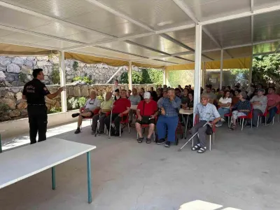Fethiye'deki Huzurevi Personeline Yangın Güvenliği ve Tatbikat Eğitimi