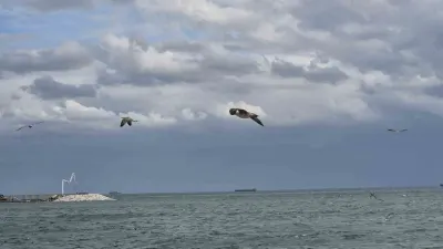 Tekirdağ'da Kestane Karası Fırtınası Balıkçıları Limana Bağladı