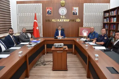 Salihli'de KPSS Ön Lisans Sınavı İçin Güvenlik Önlemleri Masaya Yatırıldı