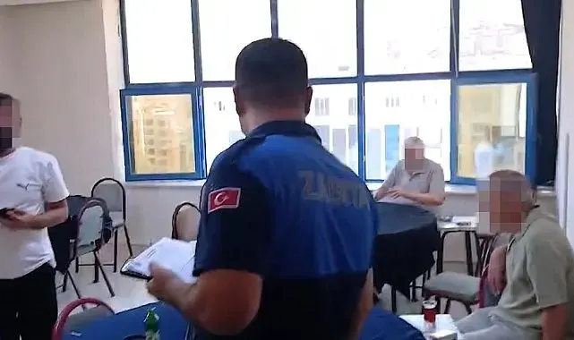 Kumar oynandığı tespit edilen ruhsatsız iş yeri mühürlendi