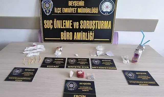 Beyşehir'de uyuşturucu operasyonu: 2 kişi tutuklandı