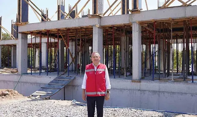 Başkan Mesut Ergin: "Yenimahalle Sosyal Yaşam Merkezi'nde çalışmalar hızla ilerliyor"