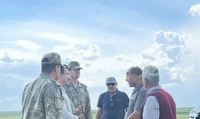 Kaymakam Demirtaş, sınır devriye yolu çalışmalarını yerinde inceledi