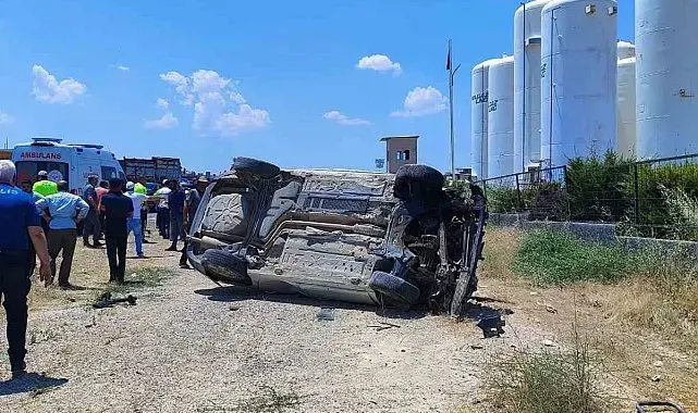 Takla atan otomobildeki 7 yaşındaki çocuk hayatını kaybetti