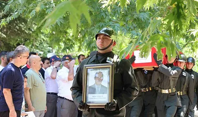 Kıbrıs Gazisi Adnan Coşkun son yolculuğuna uğurlandı