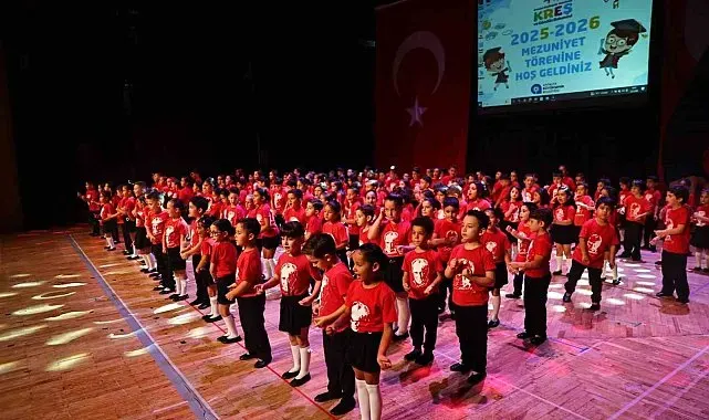 Büyükşehir kreşlerinde mezuniyet coşkusu