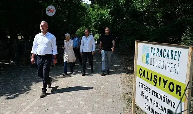 Karacabey Belediyesi'nden Yeniköy Piknik Alanına kapsamlı dokunuş