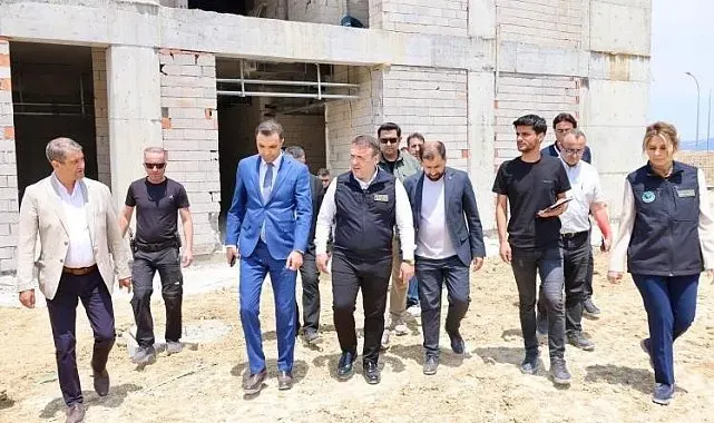 Bilecik'te 2 okul yapım inşaatında sona geliniyor
