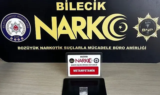 Bilecik'te uyuşturucu operasyonu: 1 gözaltı