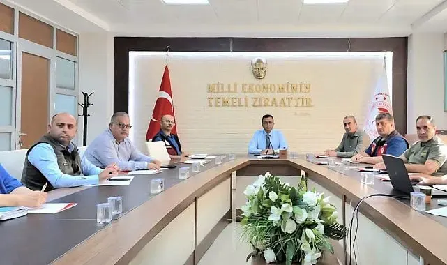 Çanakkale'de Tarım ve Orman Bakanlığı taşra birimleri toplantısı