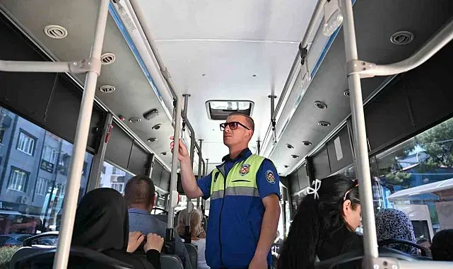 Manisa'da toplu taşımaya klima denetimi