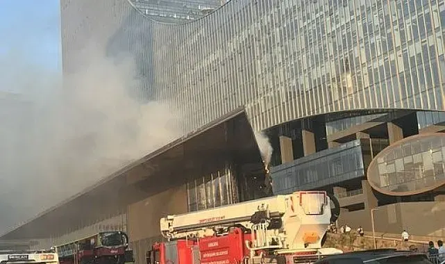 Ankara'da iş yerinde çıkan yangın söndürüldü
