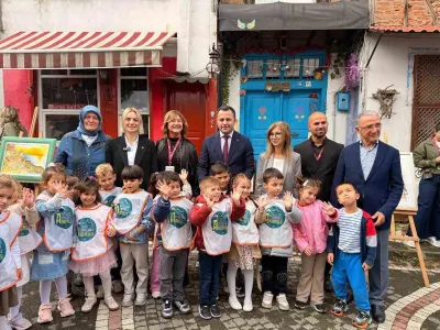 Akçakoca'da ikinci uluslararası suluboya festivali sanatseverlerle buluştu