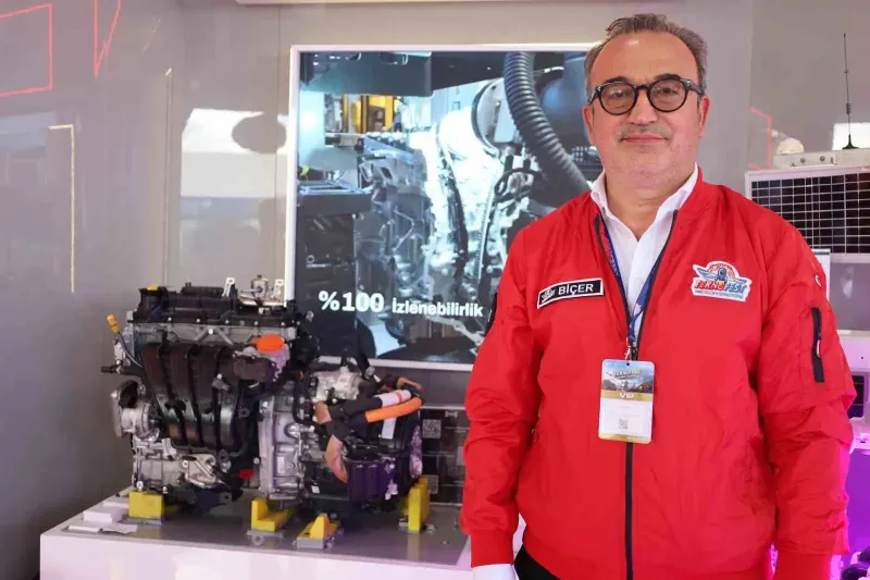 Yerli hibrit motor Teknifest Güneydoğu'da görücüye çıktı