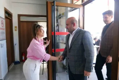 AK Parti Eskişehir İl Başkanı Albayrak'tan Odunpazarı mahalle muhtarlarına ziyaret