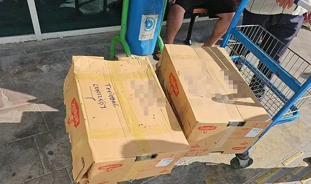 Çerkezköy Otogarı'nda sağlıksız şartlarda taşınan kırmızı etlere el konuldu