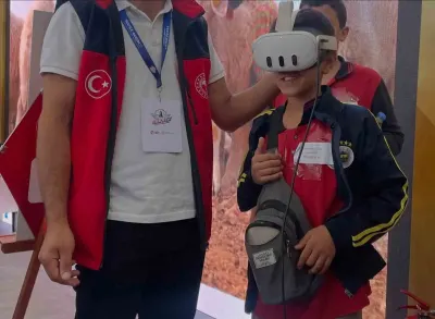 Kafkas arısının gizemli dünyası TEKNOFEST'te sanal gerçeklikle keşfedildi