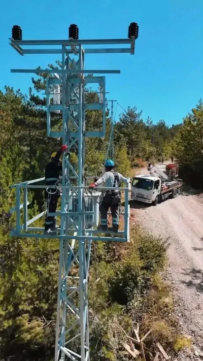 Sinop'un kırsalında elektrik altyapısını güçlendirmek için milyonluk yatırım başlatıldı