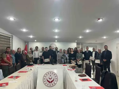 Yalova'da personelin afetlere müdahale kapasitesi için psikolojik ilk yardım eğitimi verildi