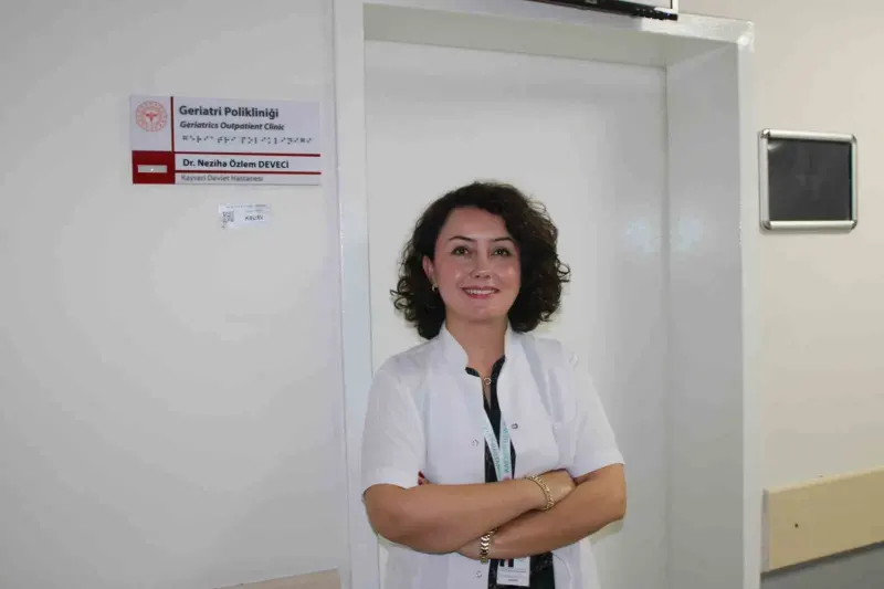 Kayseri Devlet Hastanesi'nde ilk geriatri polikliniği hasta kabulüne başladı