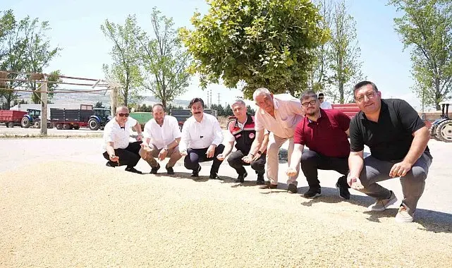 Yenişehir'de buğday alımları başladı: Başkan Ercan Özel'den üreti̇ciye tam destek