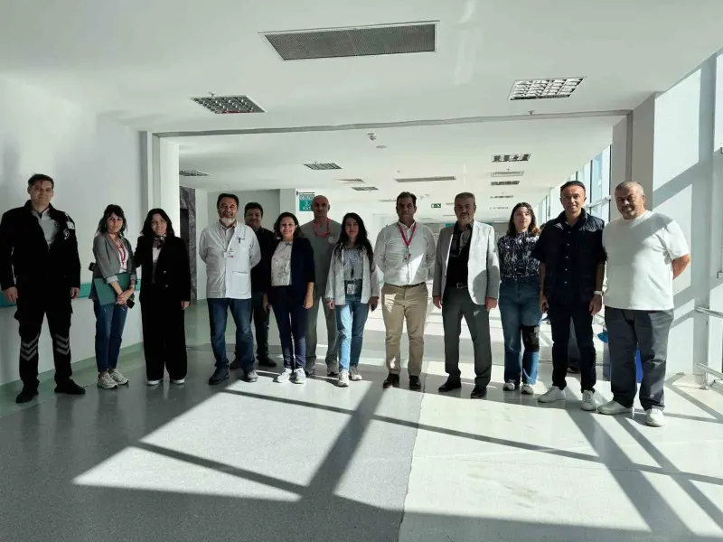 Muğla Eğitim Ve Araştırma Hastanesi'nde Tesis Güvenliği Bina Turu İle İncelendi