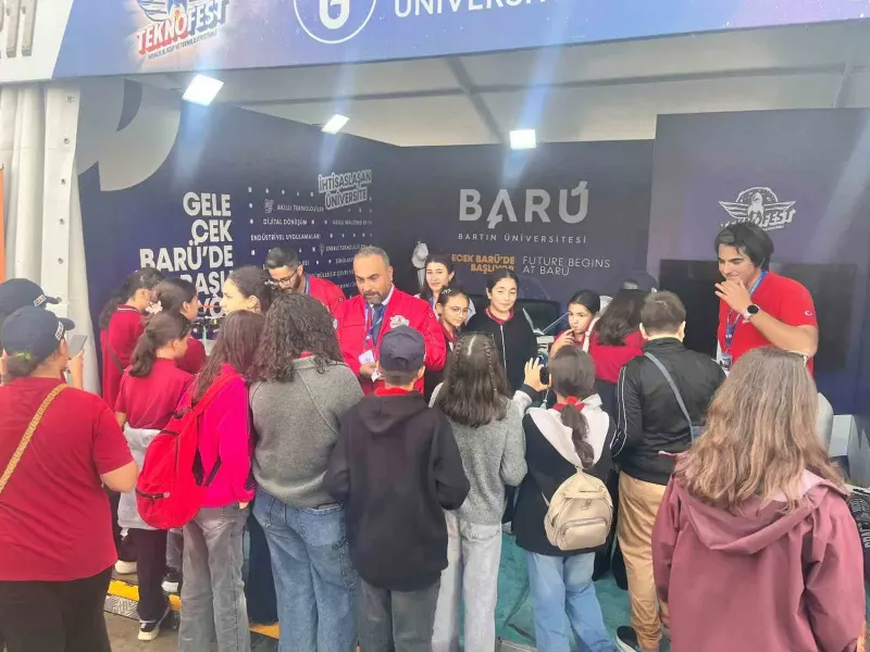 Bartin Universitesi Teknofest 2026'da Projelerini Tanitiyor
