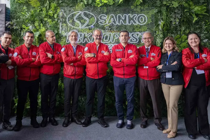 Selçuk Ve Haluk Bayraktar'dan SANKO Holding'e TEKNOFEST Ziyareti